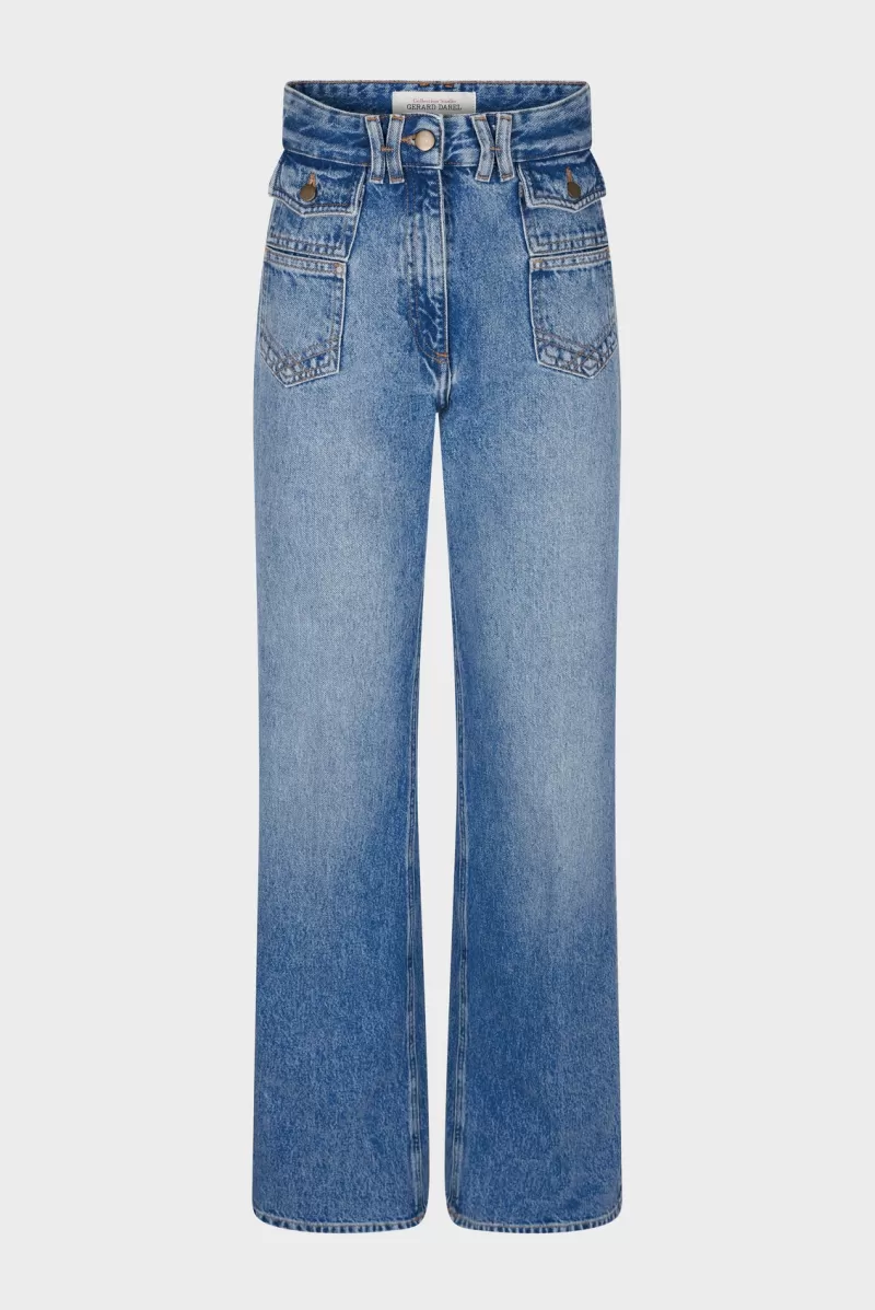 ANNA women's high-waisted flare jeans | | Gerard Darel Online
