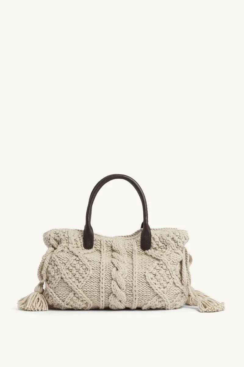 Beige knitted handbag - 24H MARILYN | | Gerard Darel Fashion