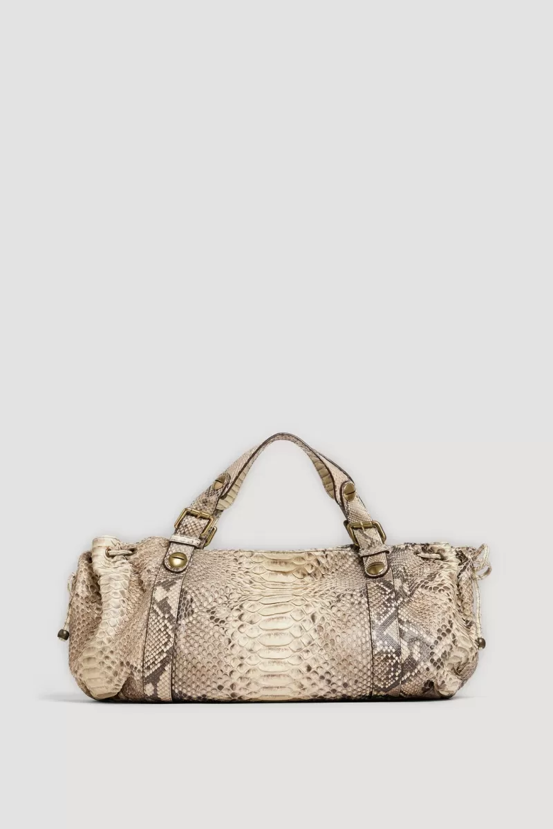 Beige python handbag - 24H | | Gerard Darel Cheap