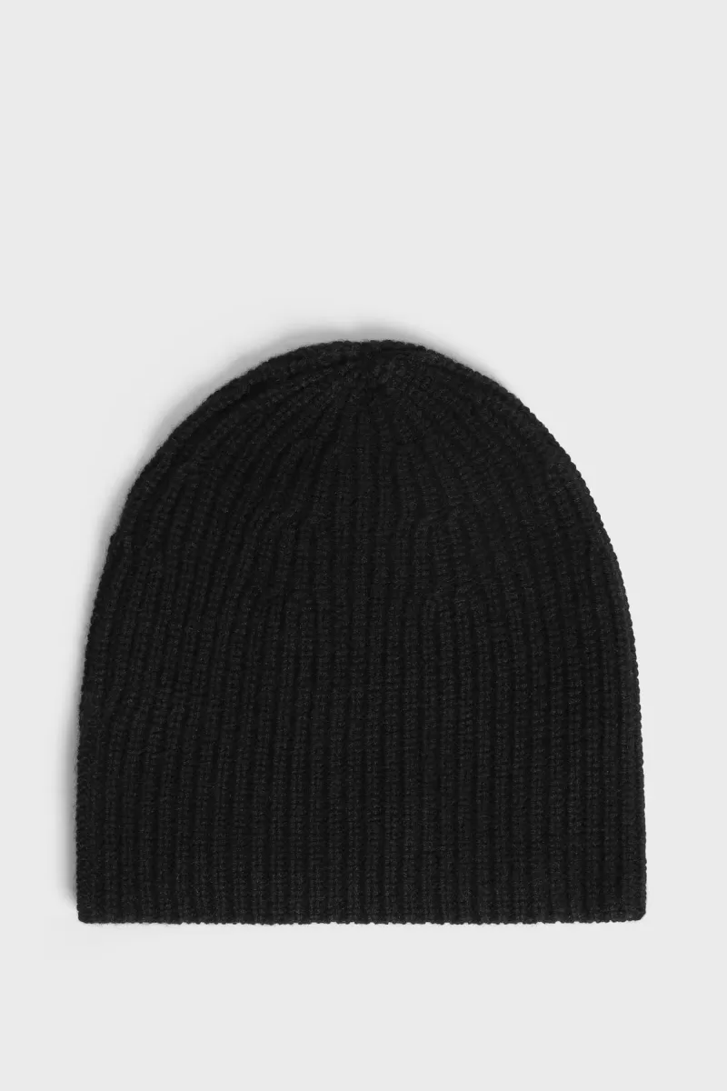 Black cashmere beanie - OSCAR | | Gerard Darel Flash Sale