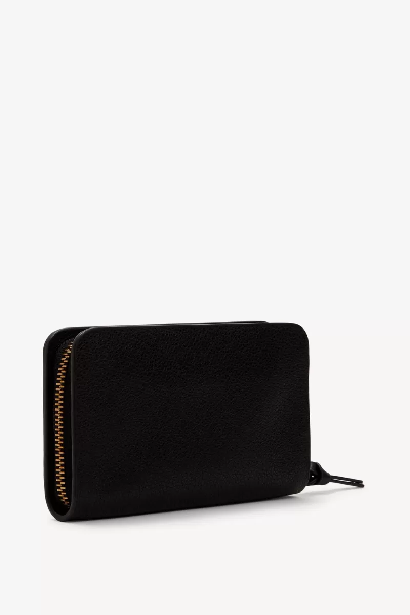 grained leather wallet - WALLET | | Gerard Darel Flash Sale