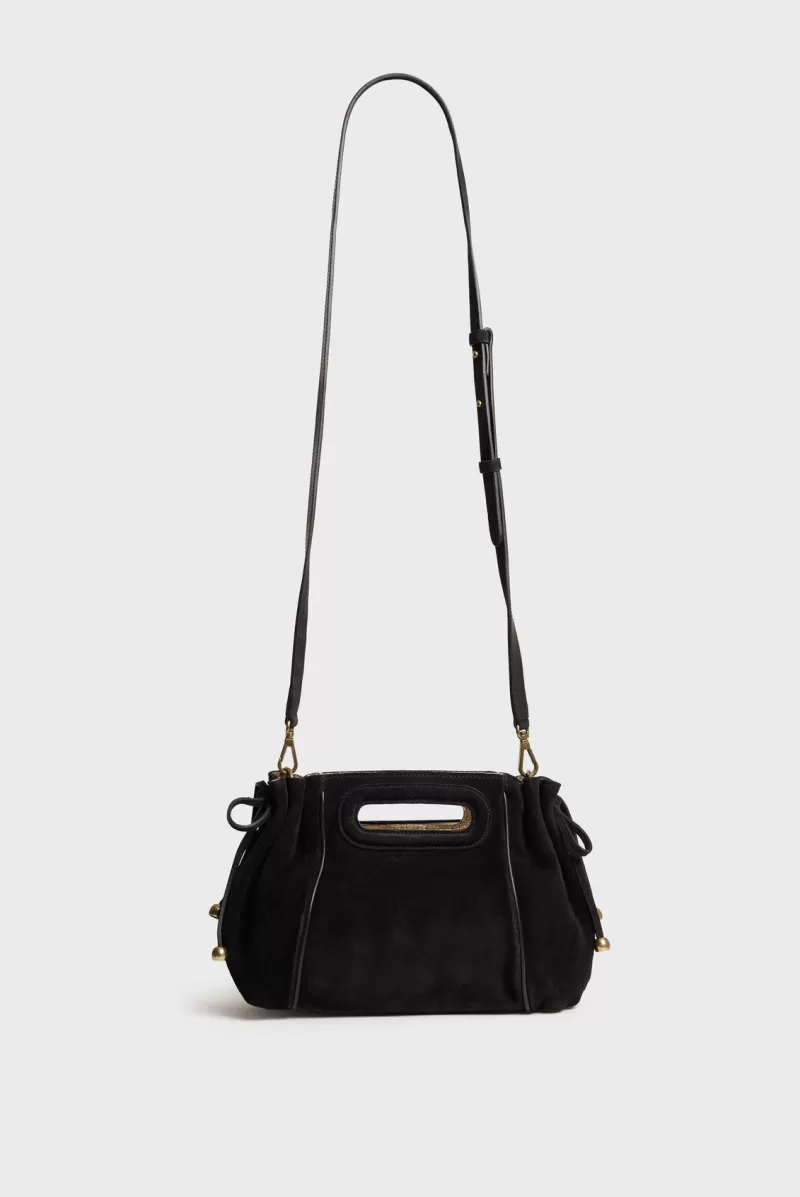 suede leather handbag - MINI DANY | | Gerard Darel Clearance