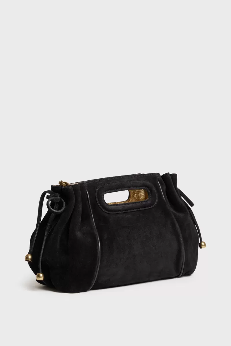suede leather handbag - MINI DANY | | Gerard Darel Clearance