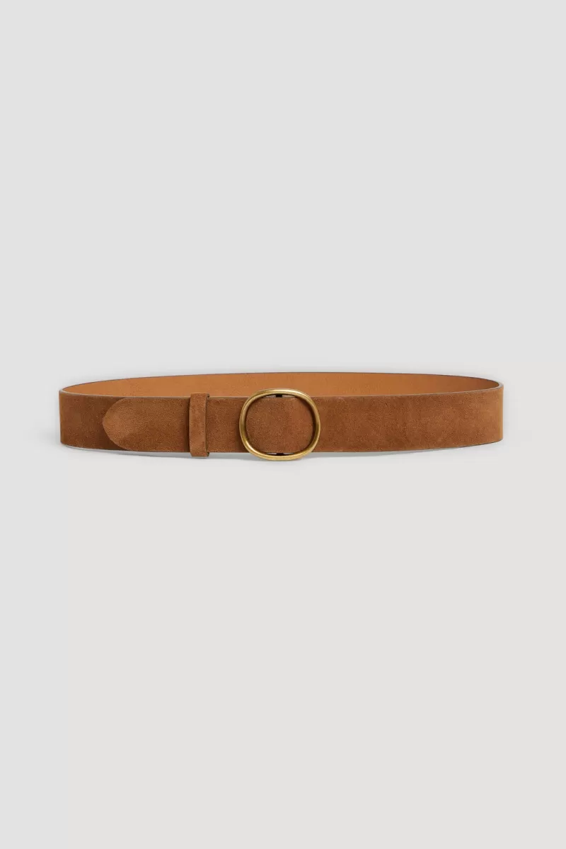 Camel suede leather belt - PALOMA | | Gerard Darel Cheap