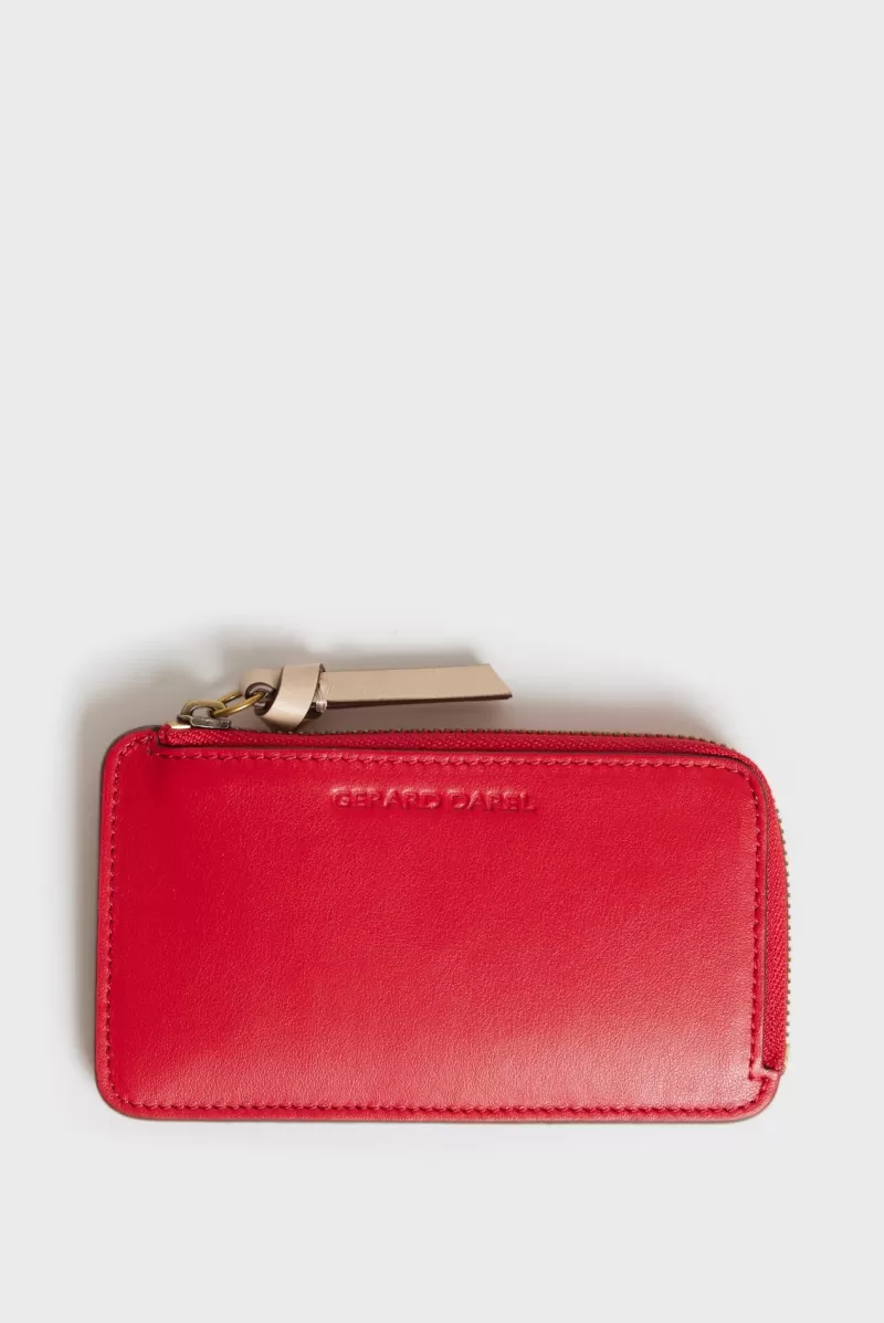 Cardholder in plain leather - CARDHOLDER | Gerard Darel New