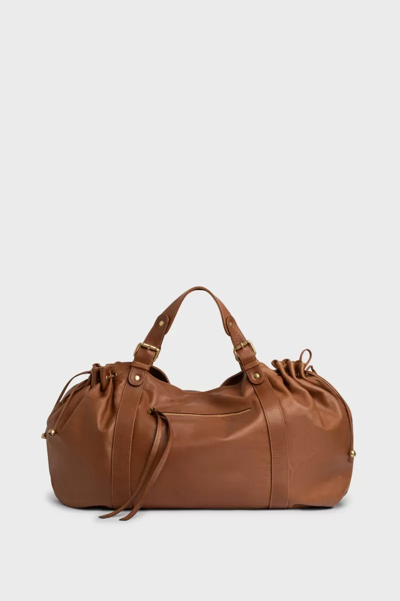 Cognac calfskin handbag - 72H | | Gerard Darel Cheap
