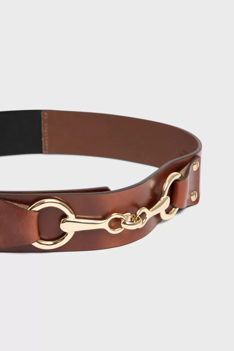 Corset belt with golden horse bit - EPONA | Gerard Darel Discount