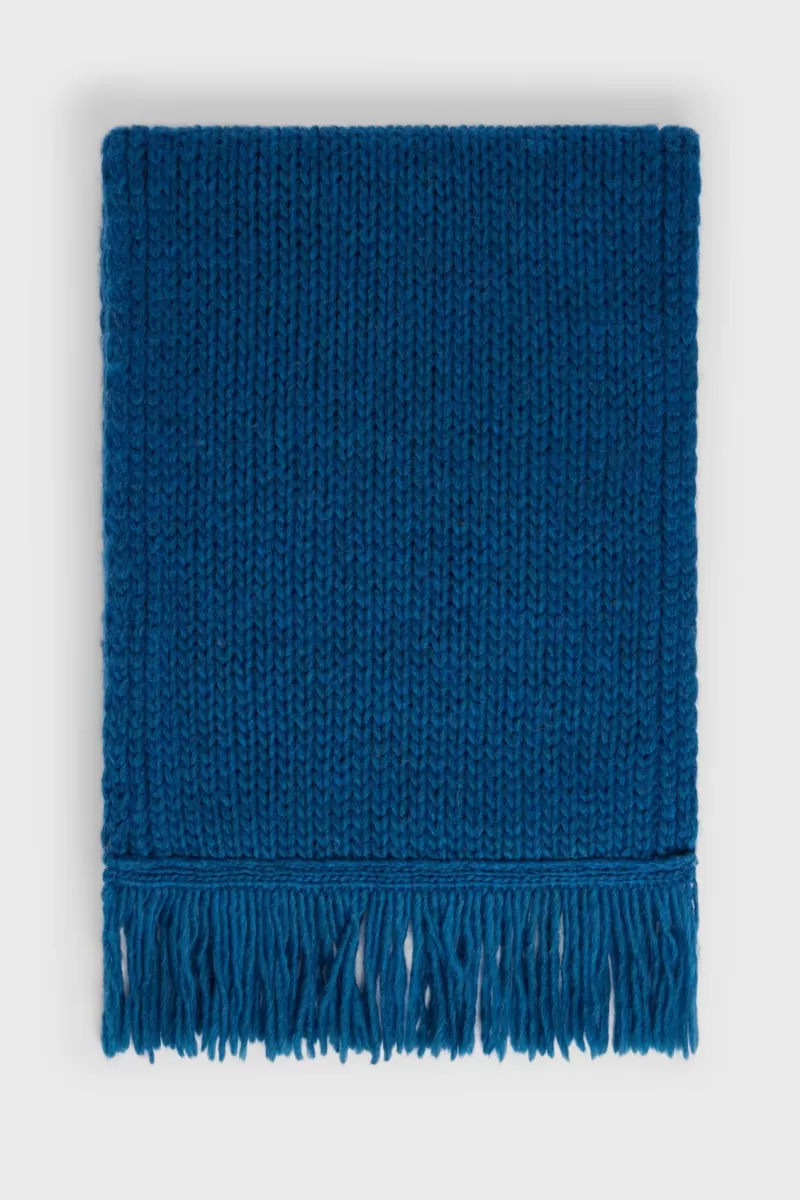 Duck fringe scarf - APPLE | | Gerard Darel Fashion