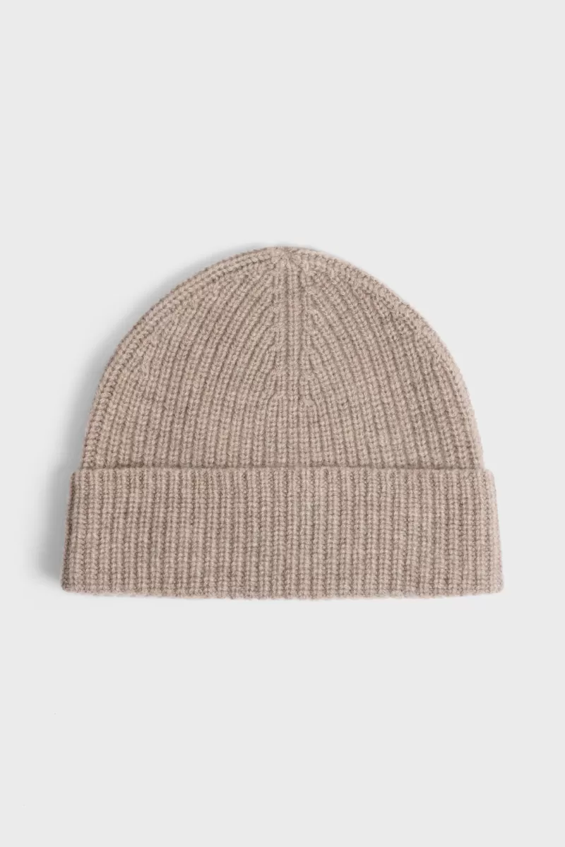 Fine-ribbed cashmere beanie - ODELIA | Gerard Darel Outlet