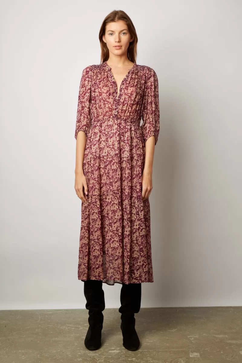 Floral muslin maxi dress - JAMESON | Gerard Darel Clearance