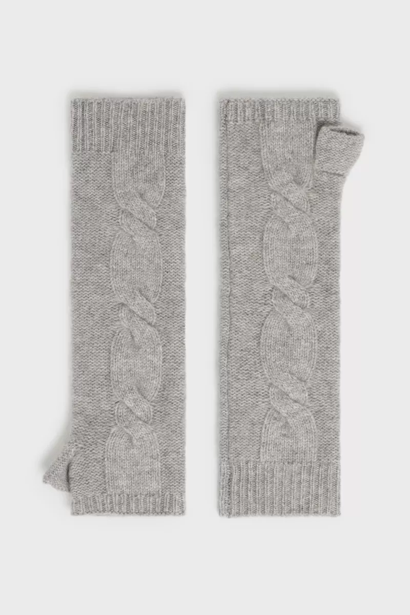 Gray cashmere mittens - FANETTE | | Gerard Darel Clearance