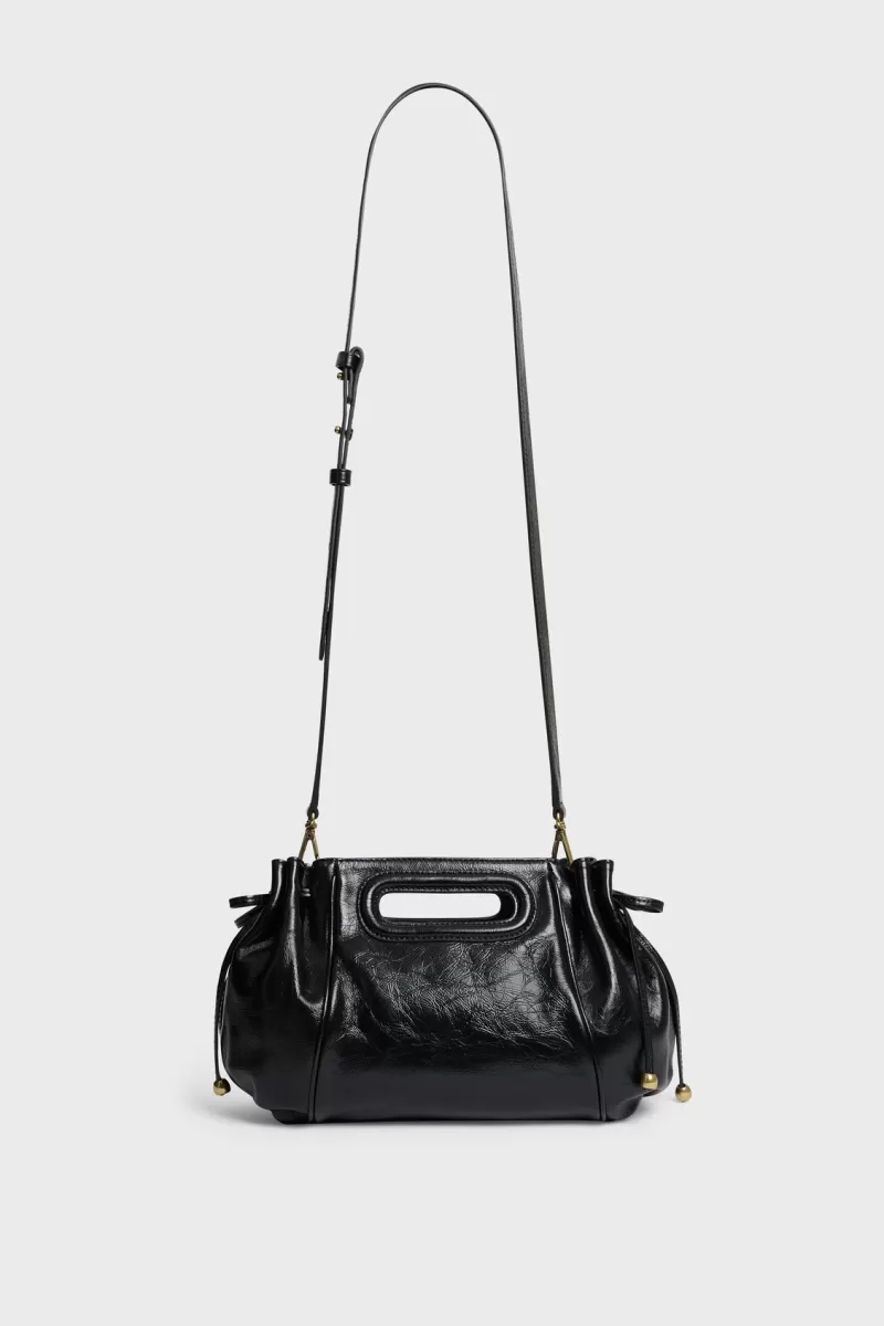 Handbag in crumpled leather - MINI DANY | Gerard Darel Clearance