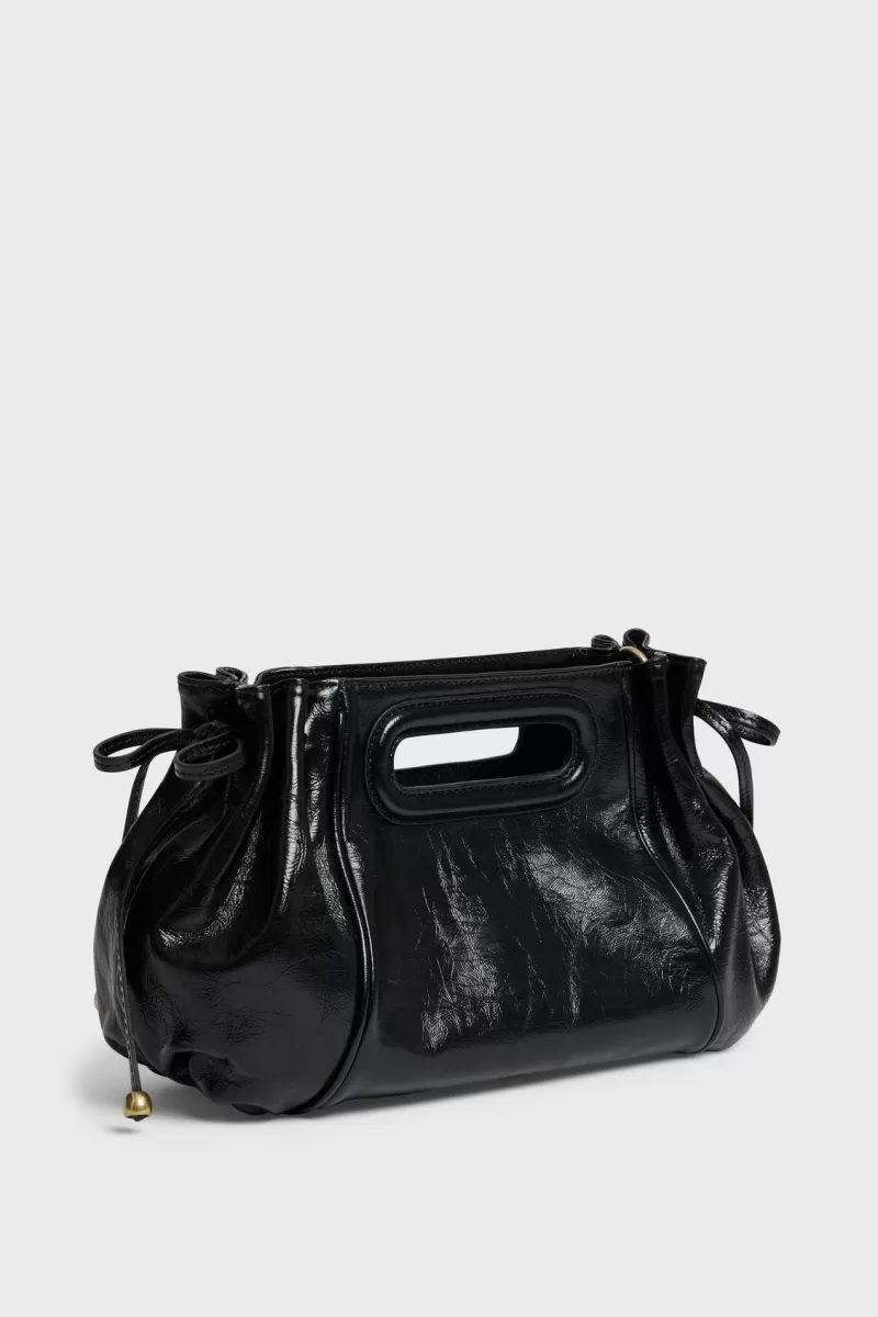 Handbag in crumpled leather - MINI DANY | Gerard Darel Clearance