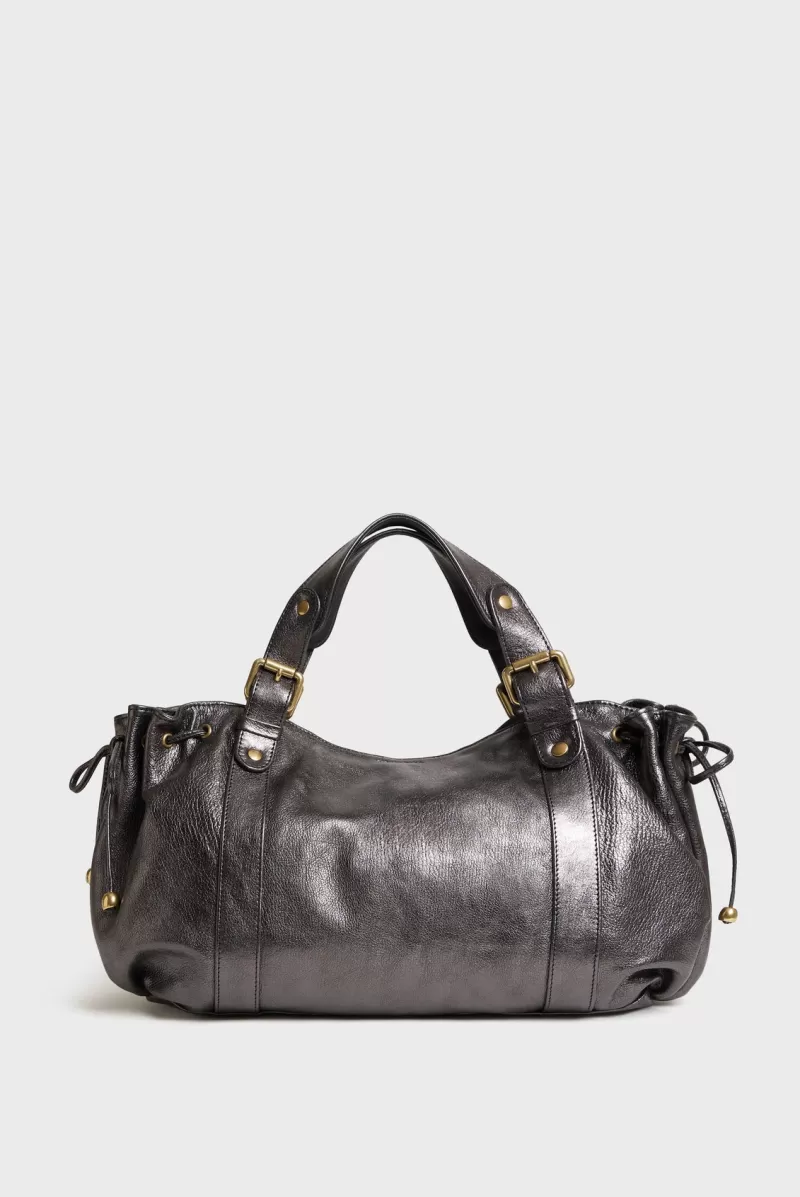 Handbag in metallic leather - 24H | Gerard Darel New