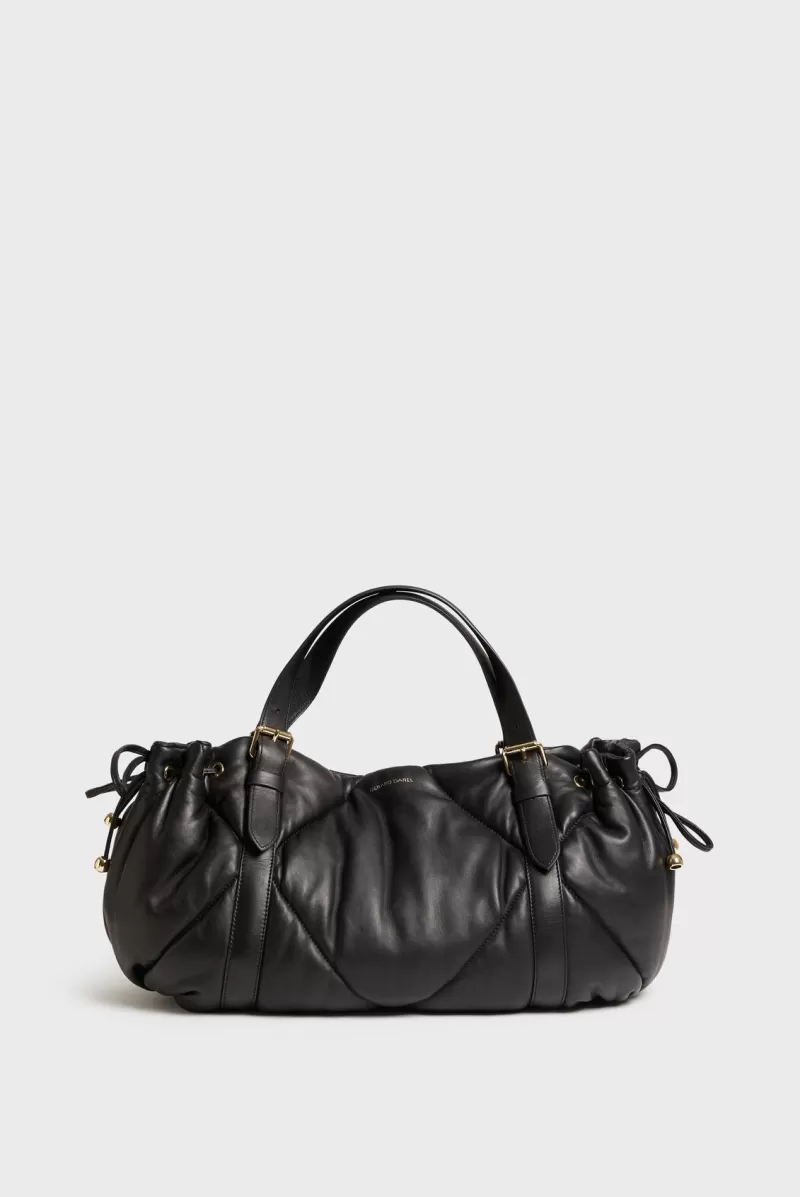 Handbag in quilted lamskin leather -  Le 24H | Gerard Darel Best