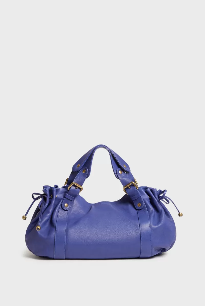 Handbag in washed leather - 24H | Gerard Darel Flash Sale