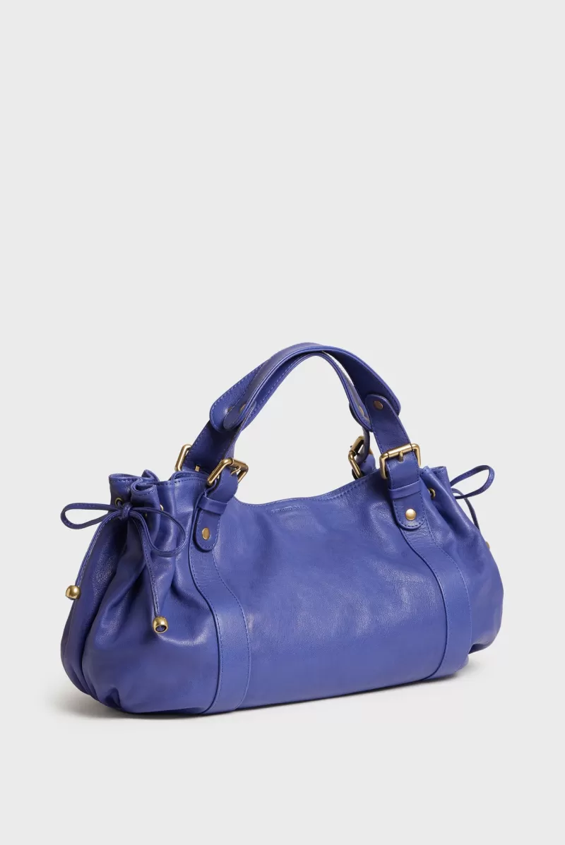 Handbag in washed leather - 24H | Gerard Darel Flash Sale