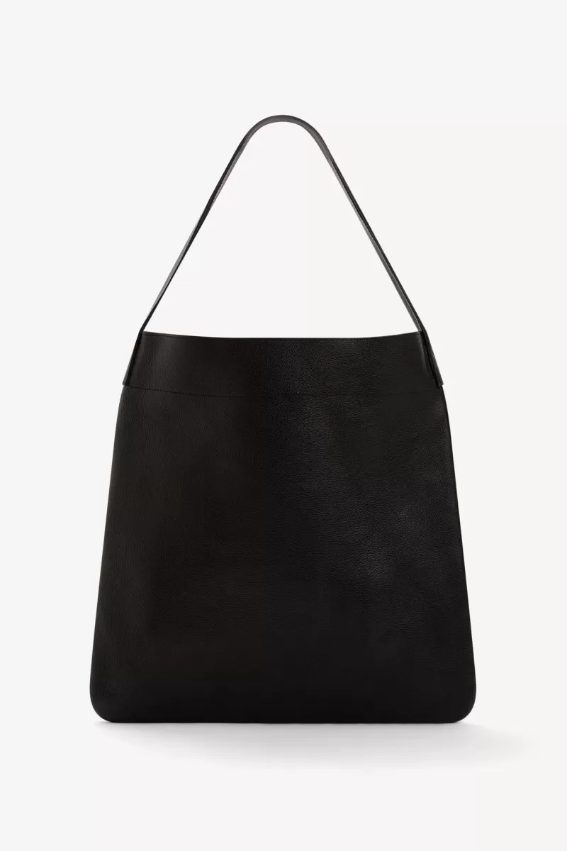 Hobo bag in grained leather - LADY | | Gerard Darel Store