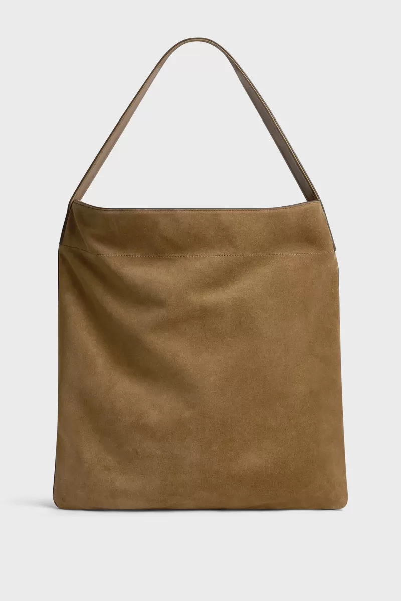 Hobo bag in suede leather - LADY | | Gerard Darel Best