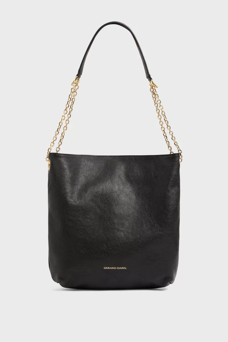 LE CHARLOTTE women's leather hobo bag | | Gerard Darel New