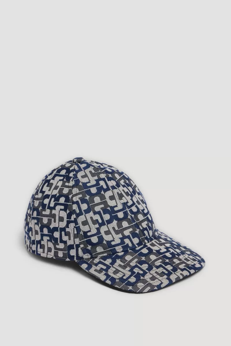 Navy monogram cap - OLIVE | | Gerard Darel Store