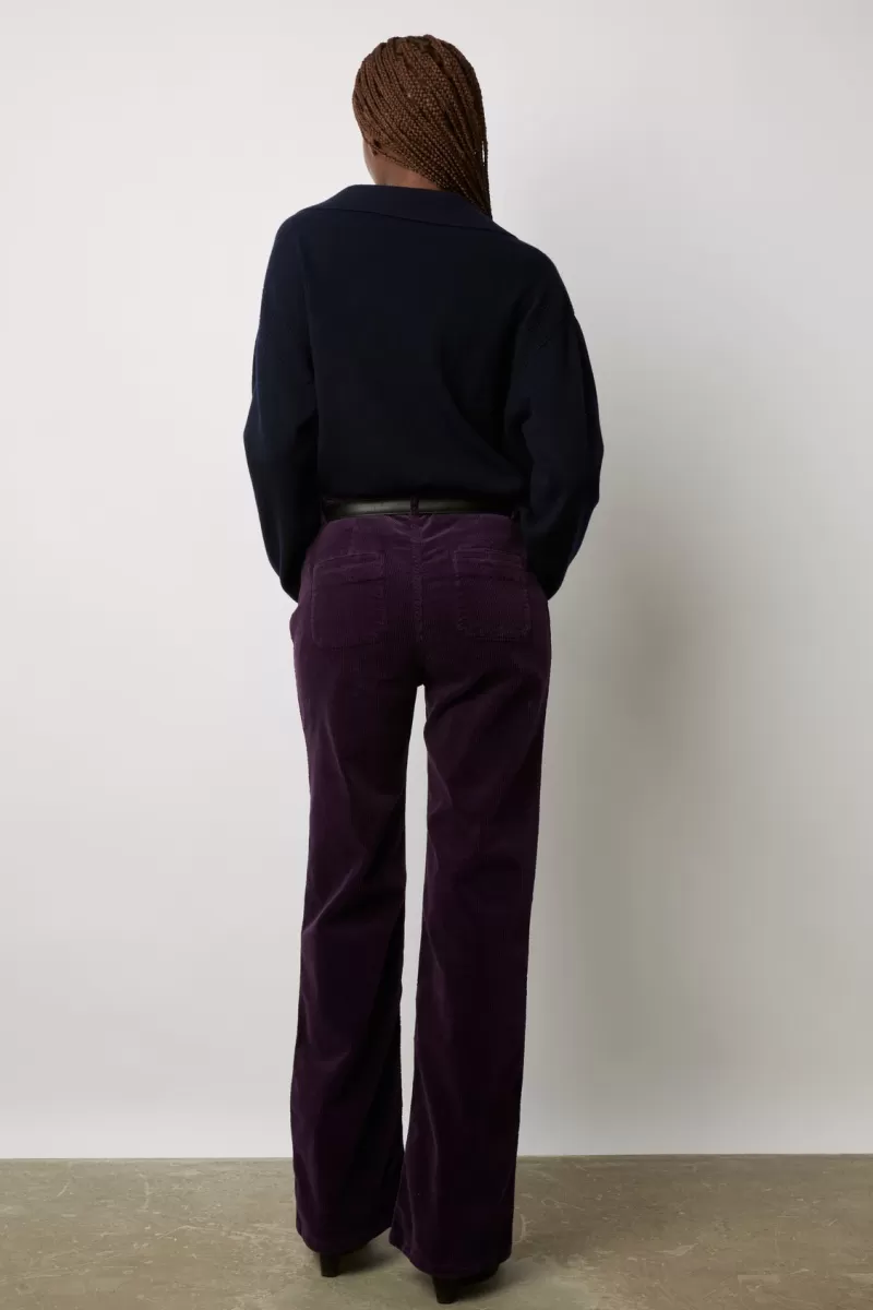 Needlecord flared pants - ELVY | Gerard Darel Best