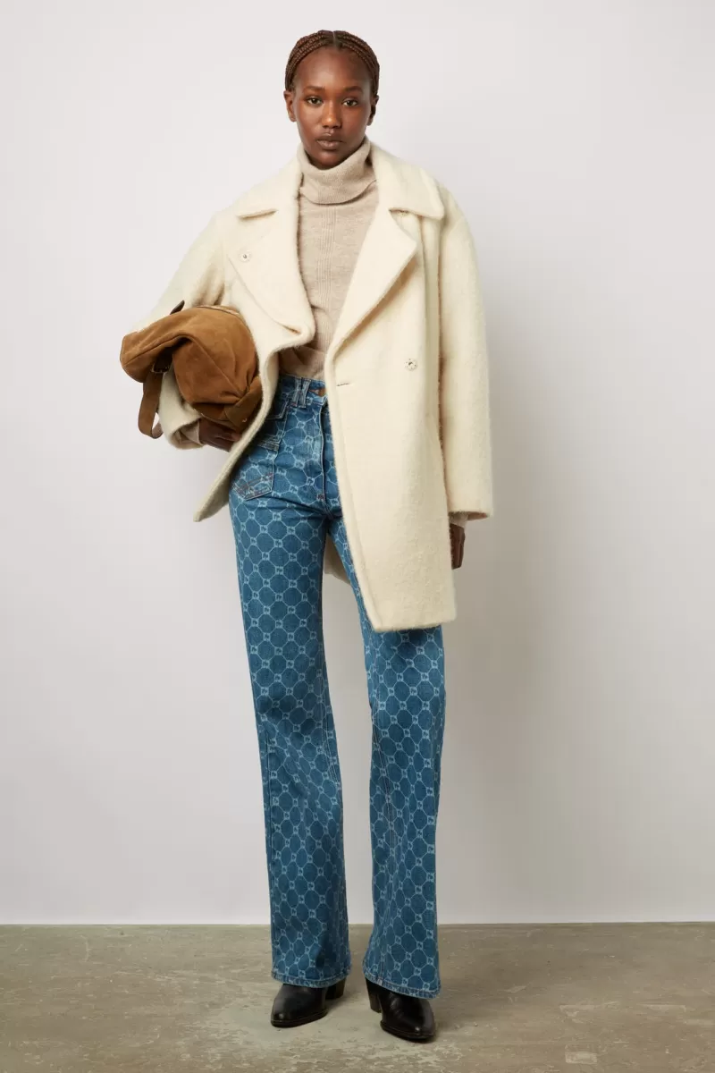 Pea jacket style, straight coat - SALEHA | Gerard Darel Hot