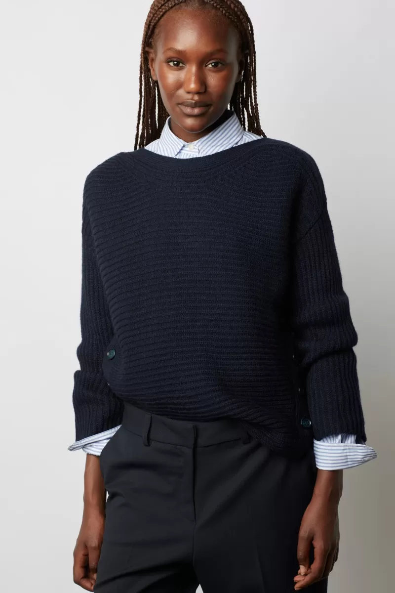 Plain Ottoman knit sweater - LIV | Gerard Darel Discount