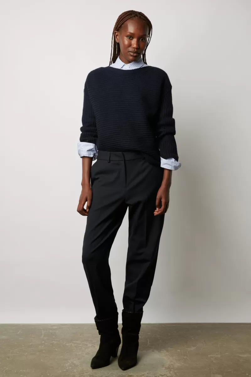 Plain Ottoman knit sweater - LIV | Gerard Darel Discount