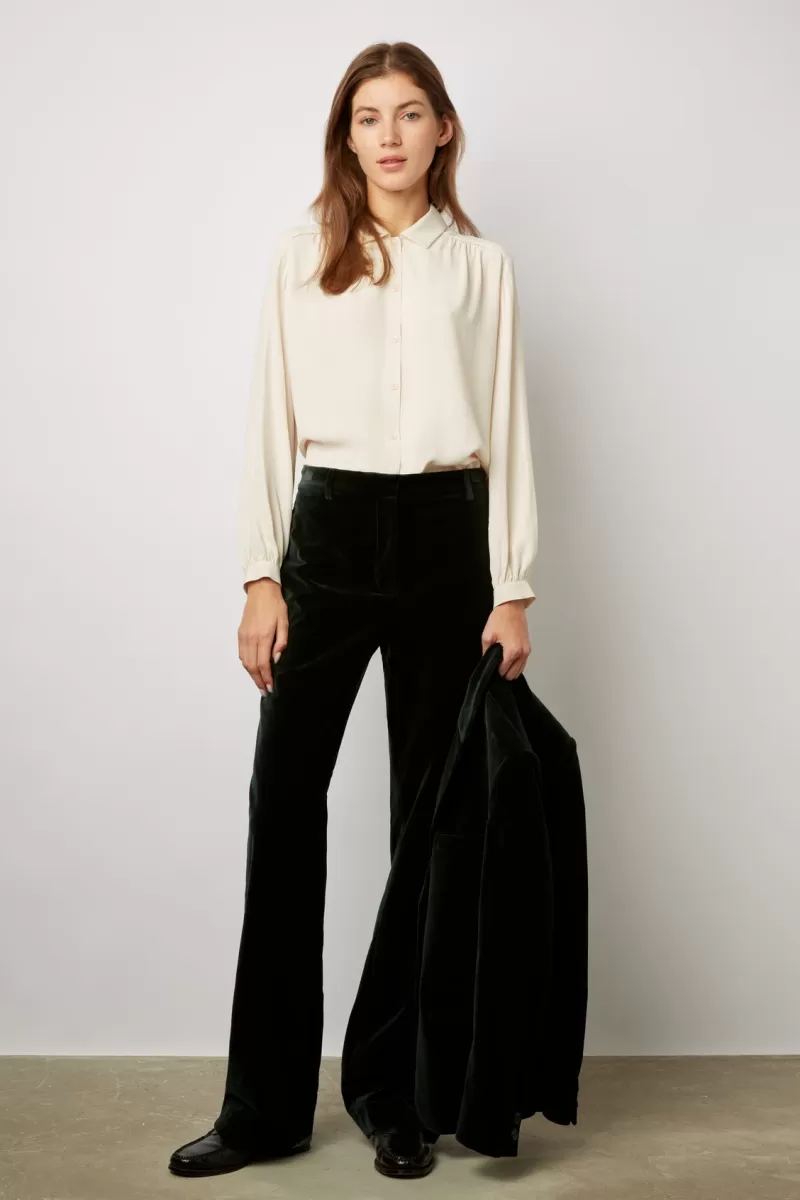 Plain soft blouse - COLOMBE | Gerard Darel Best Sale