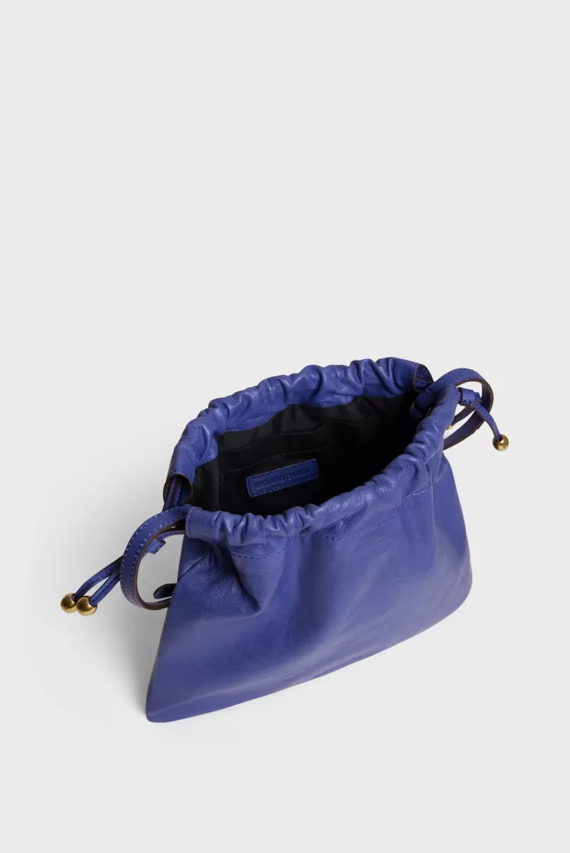Purse bag in washed sheep leather - ALICE | Gerard Darel Discount
