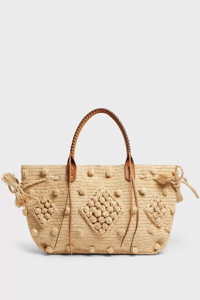 Raffia string bag - 24 GD RAPHIA | | Gerard Darel Flash Sale