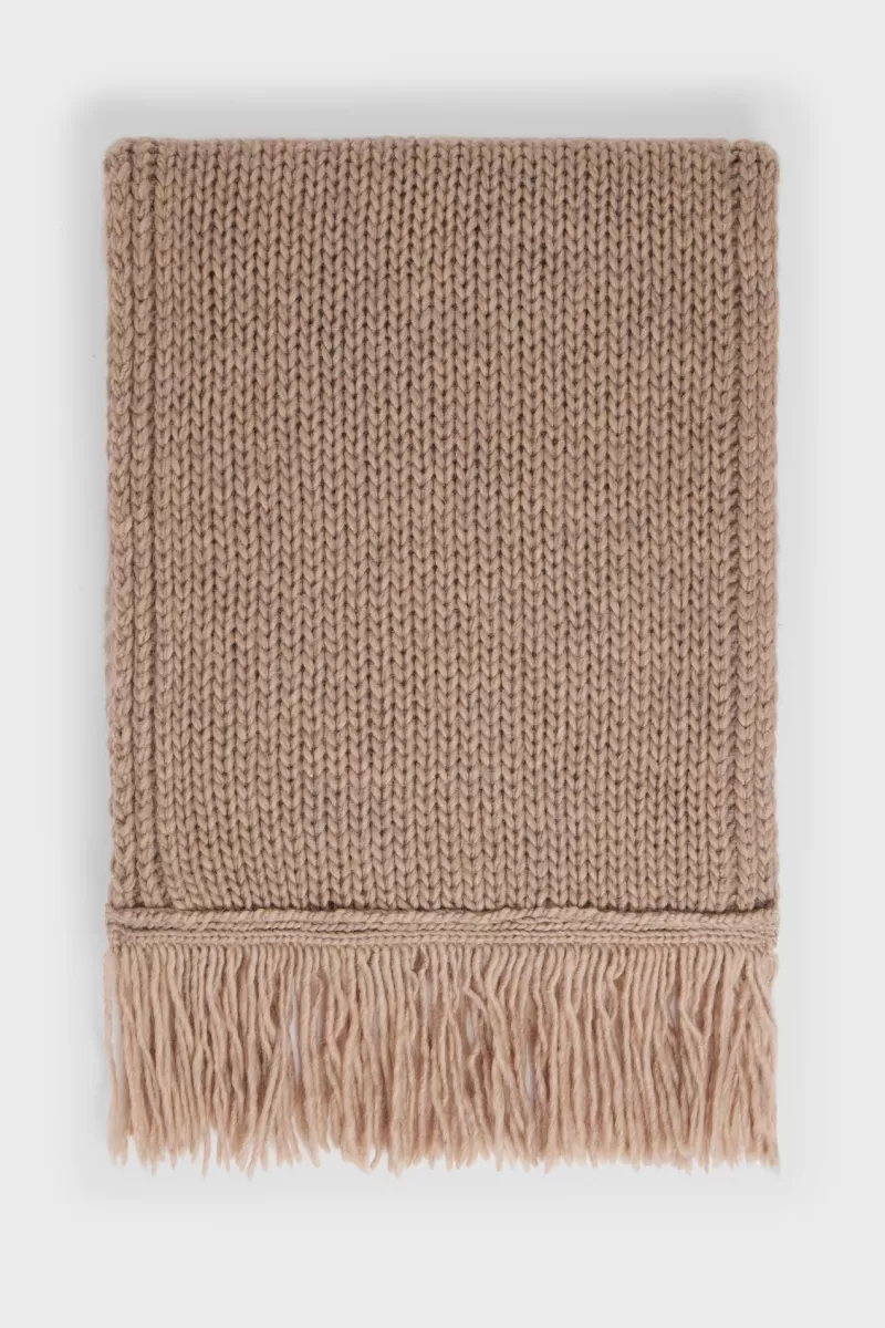 Sand fringed scarf - APPLE | | Gerard Darel Cheap