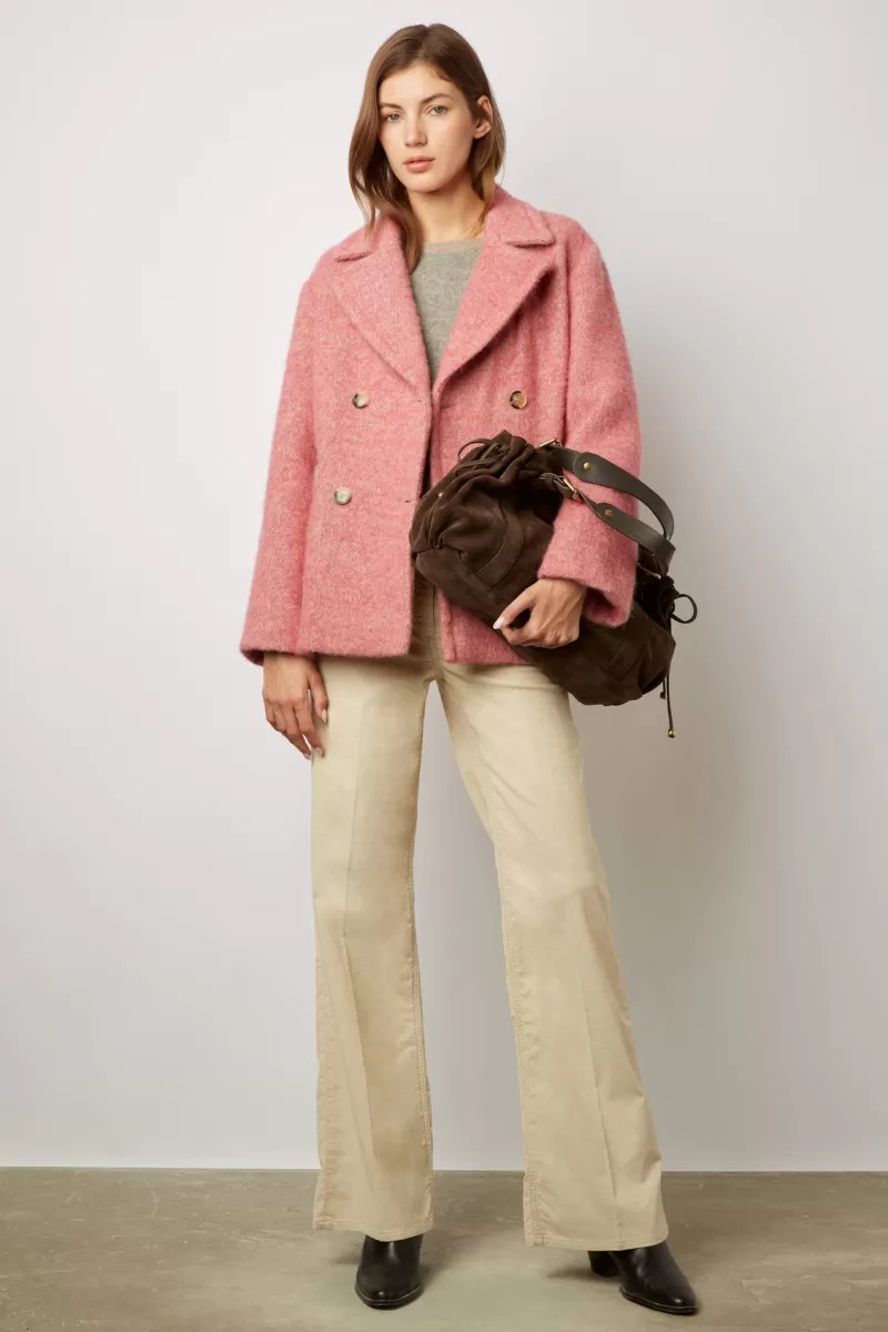 Short coat in wool and alpaca blend - SOCRATE | Gerard Darel Best