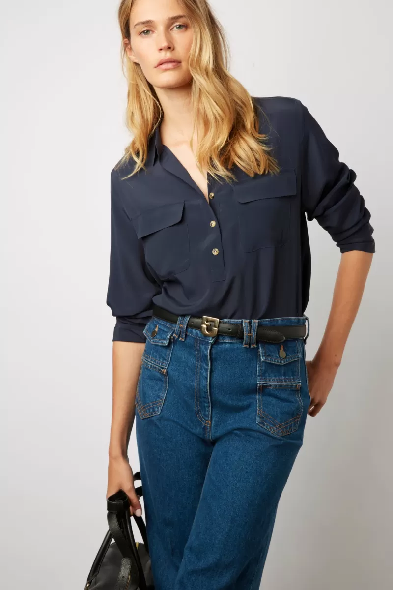 Silk blend blouse - CARINE | Gerard Darel Cheap