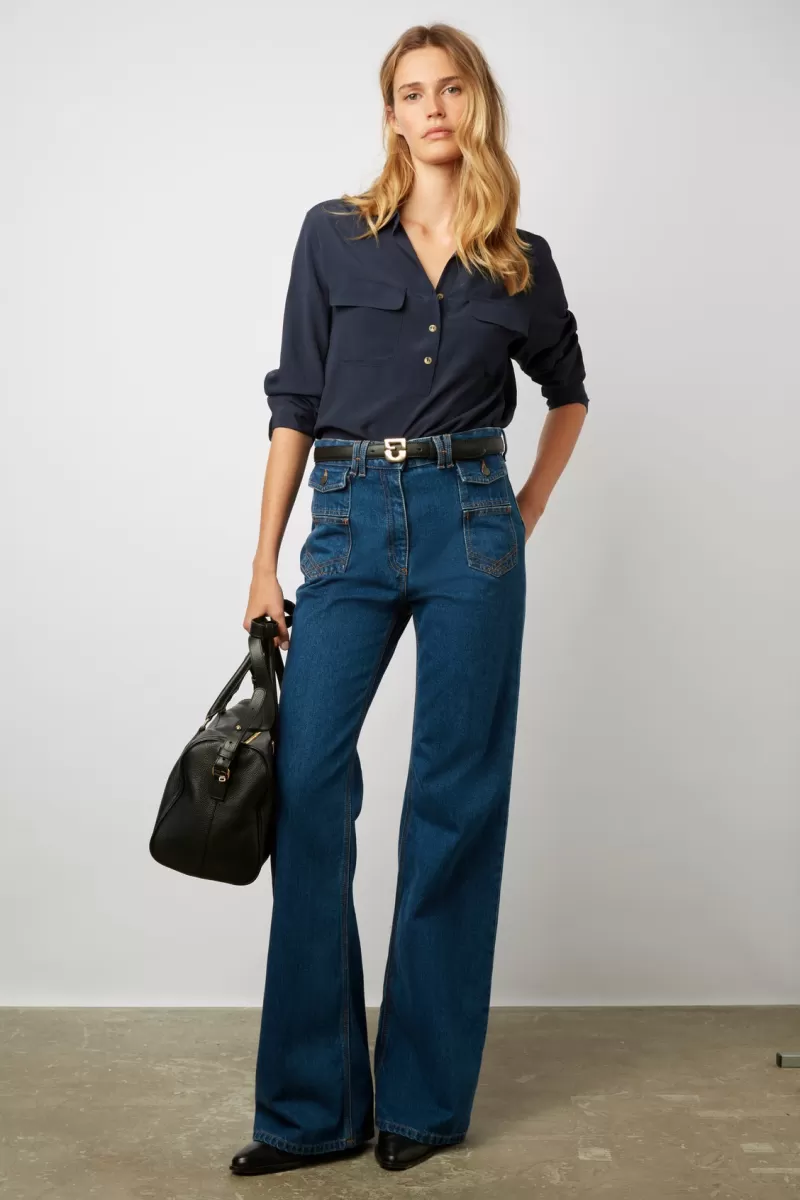 Silk blend blouse - CARINE | Gerard Darel Cheap