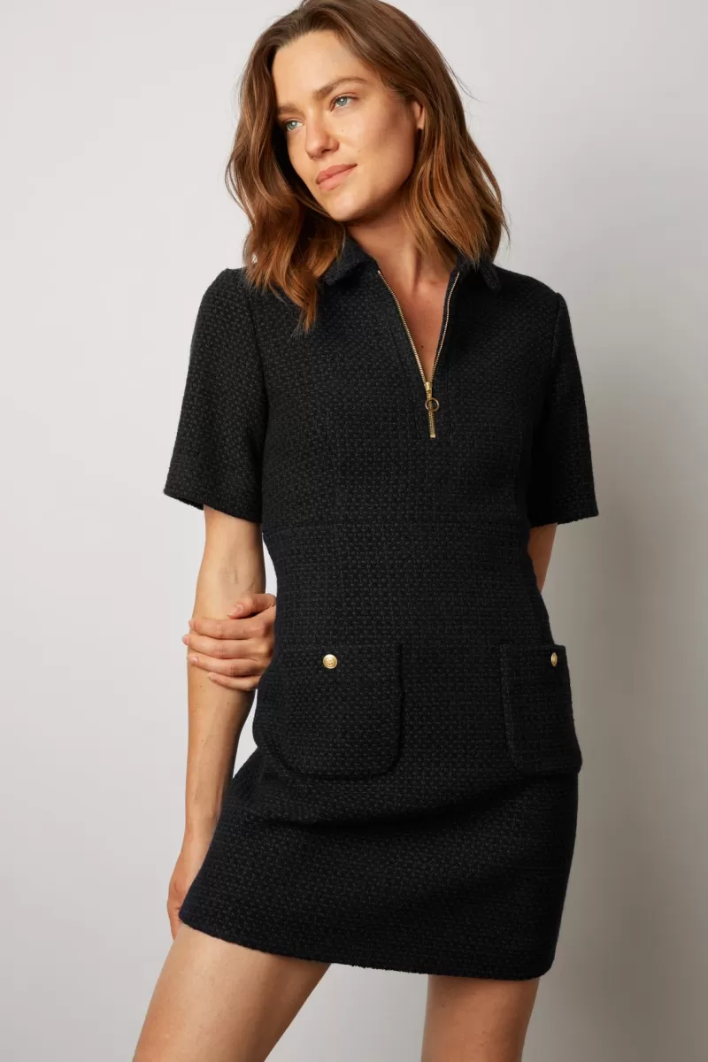 Slim tweed mini dress - JILLIAN | Gerard Darel Discount