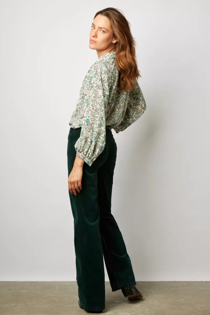 Soft floral blouse - COLOMBE | Gerard Darel Discount