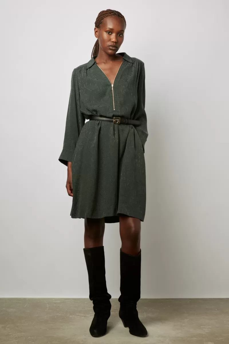 Soft jacquard mini dress - JOANIE | Gerard Darel Online