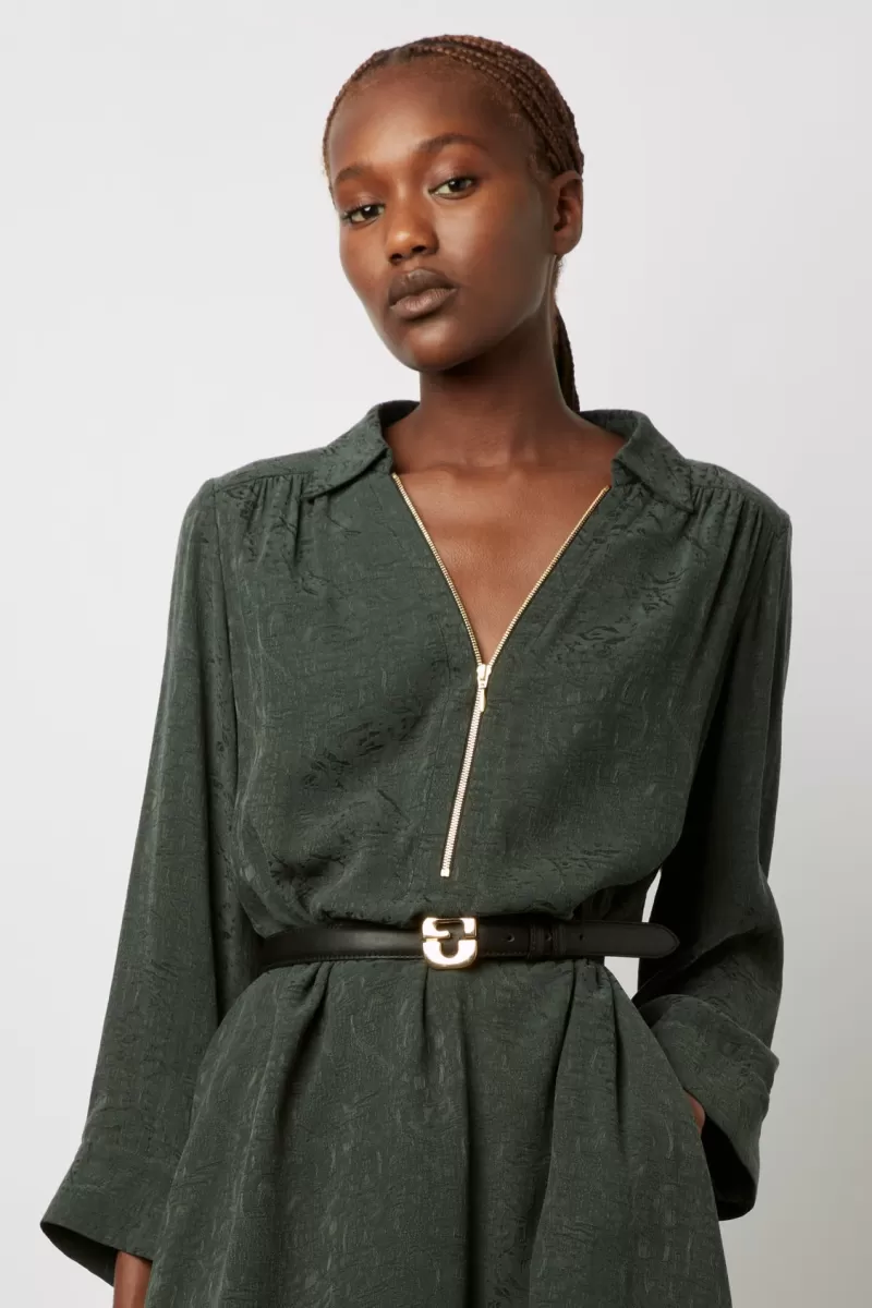Soft jacquard mini dress - JOANIE | Gerard Darel Online