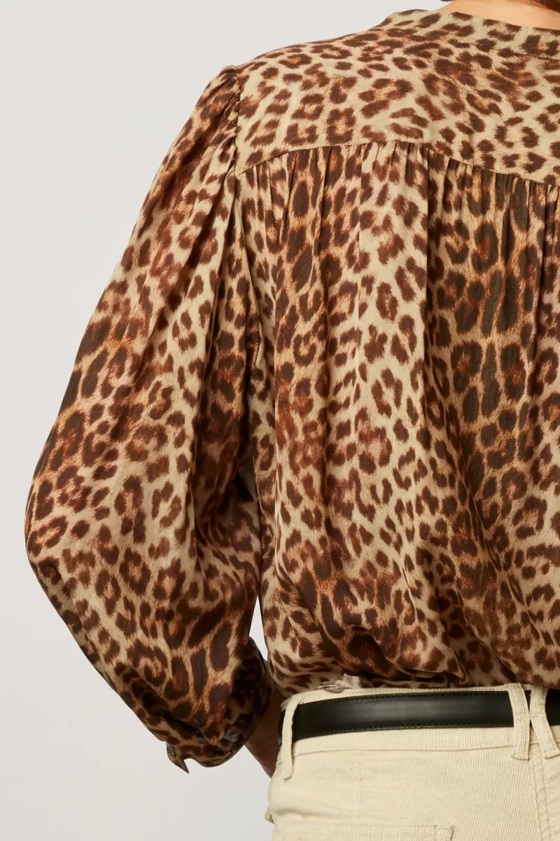 Soft leopard print shirt - NARIN | Gerard Darel Store