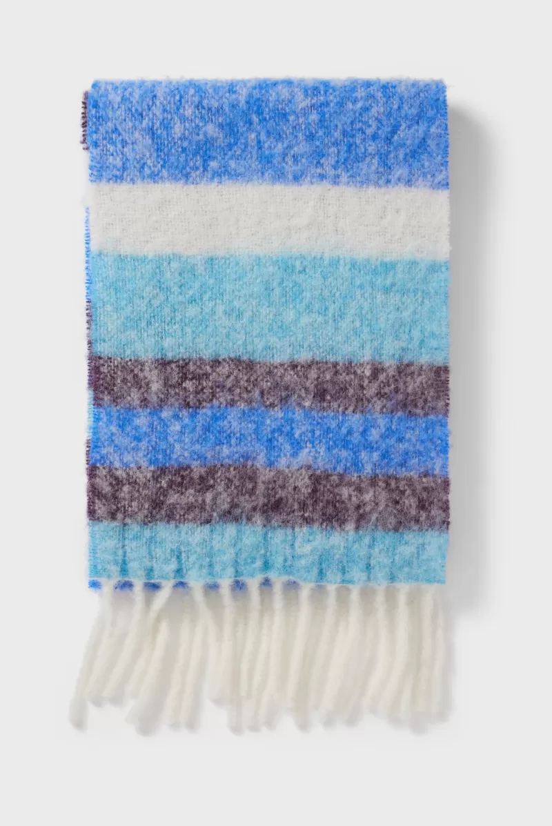 Striped scarf in alpaca blend - GRACY | Gerard Darel Outlet