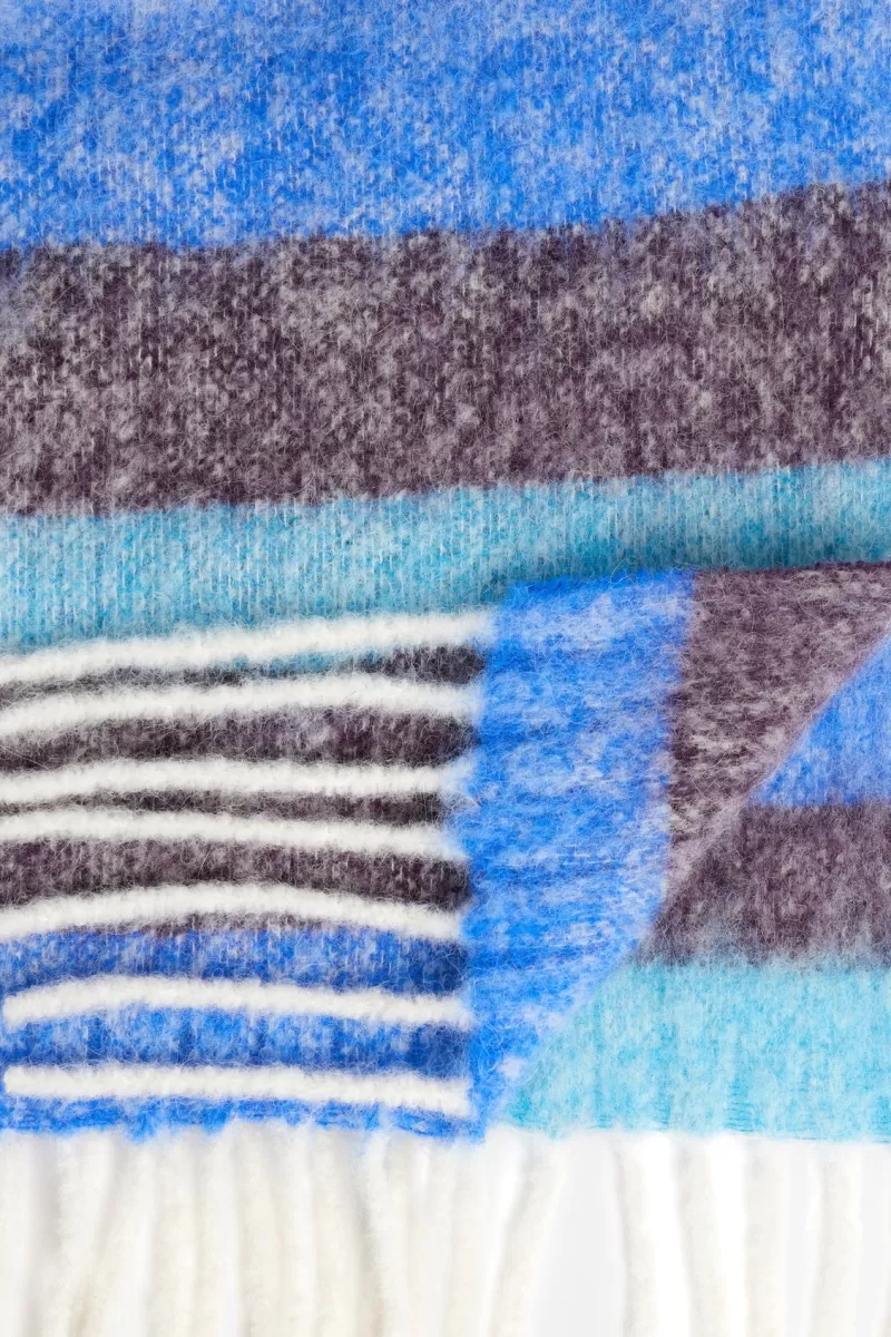 Striped scarf in alpaca blend - GRACY | Gerard Darel Outlet