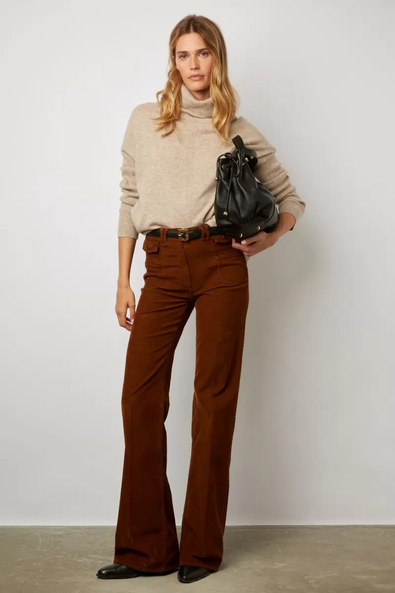 Turtleneck cashmere sweater - LIVIA | Gerard Darel Fashion