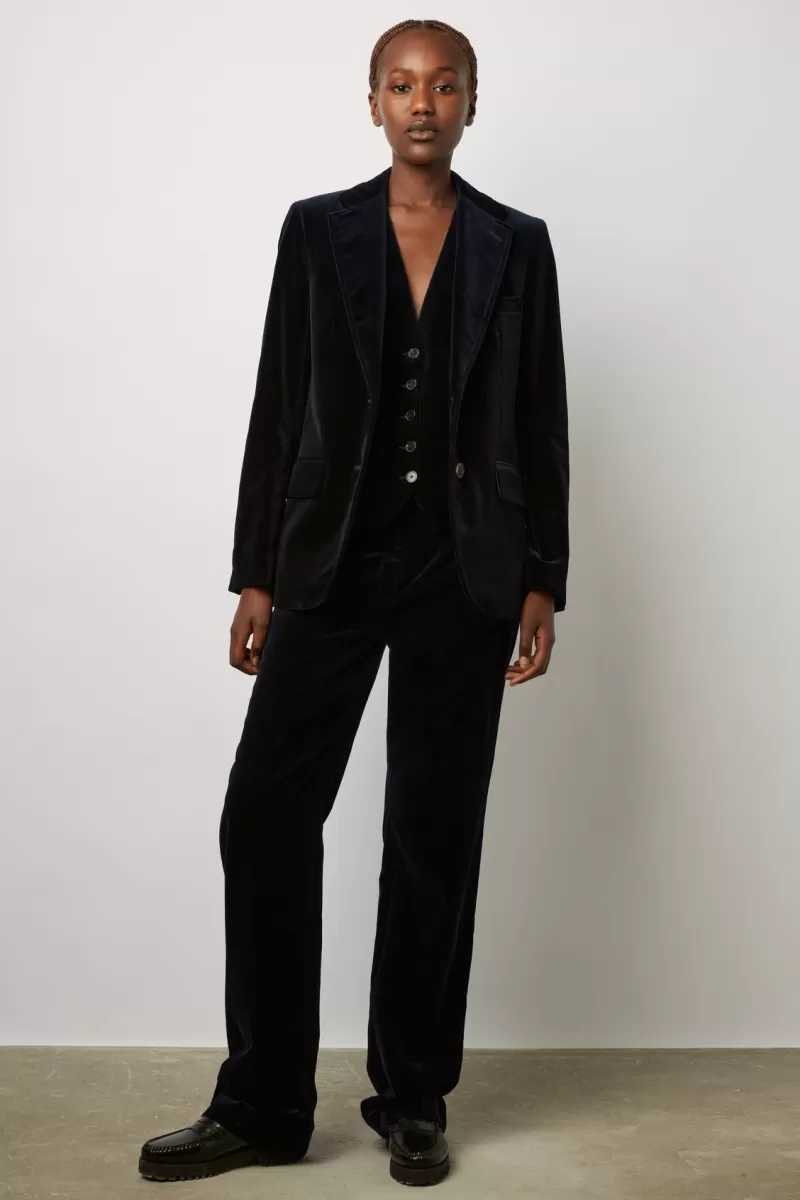 Velvet suit jacket - NORIANE | Gerard Darel Discount