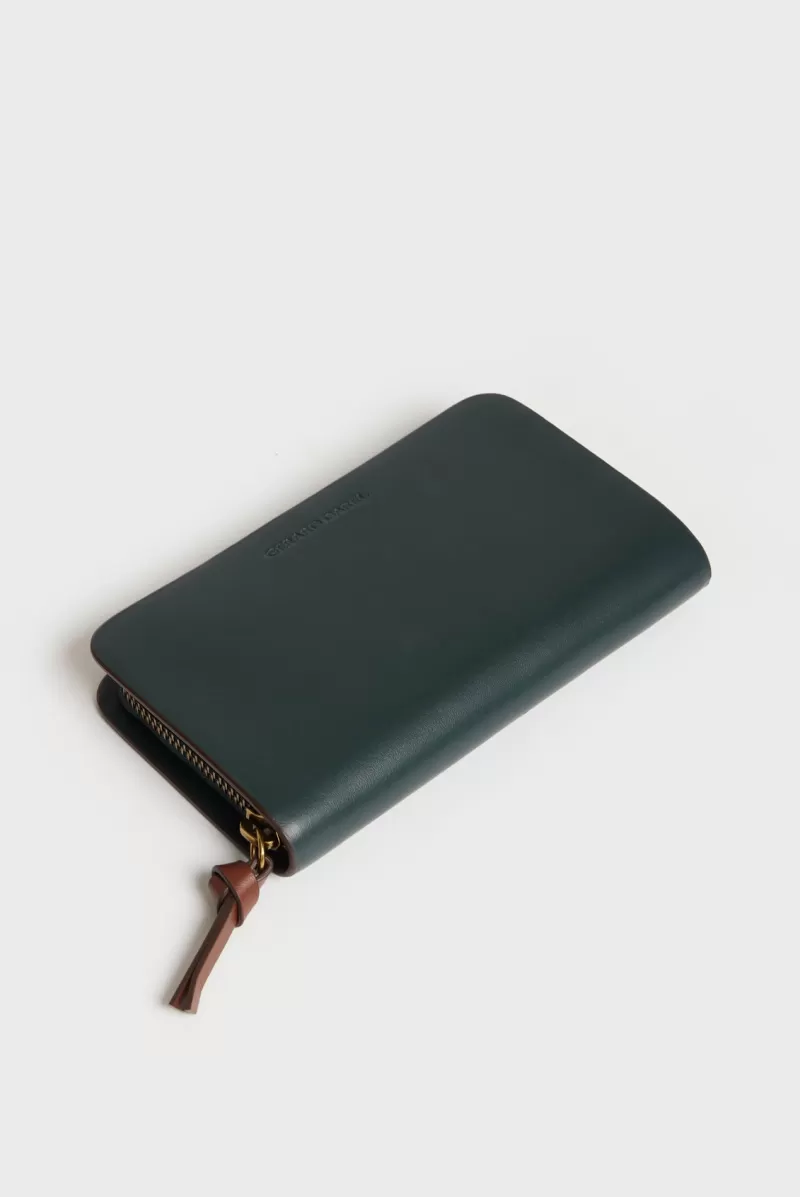 Wallet in plain leather - WALLET | Gerard Darel Flash Sale
