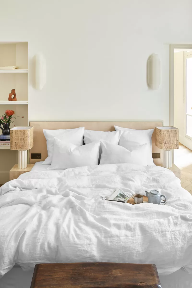 Washed linen duvet cover - | Gerard Darel Cheap