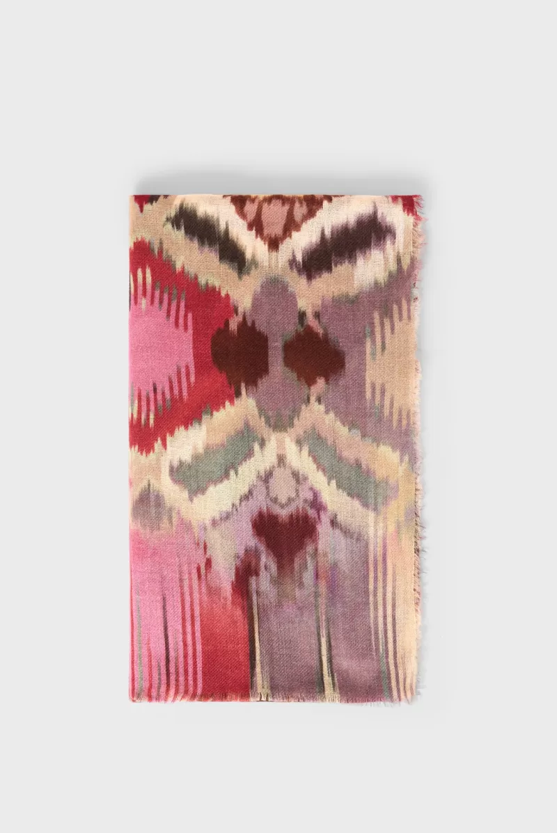 Wool and modal tie-dye scarf - GAELLE | Gerard Darel Hot