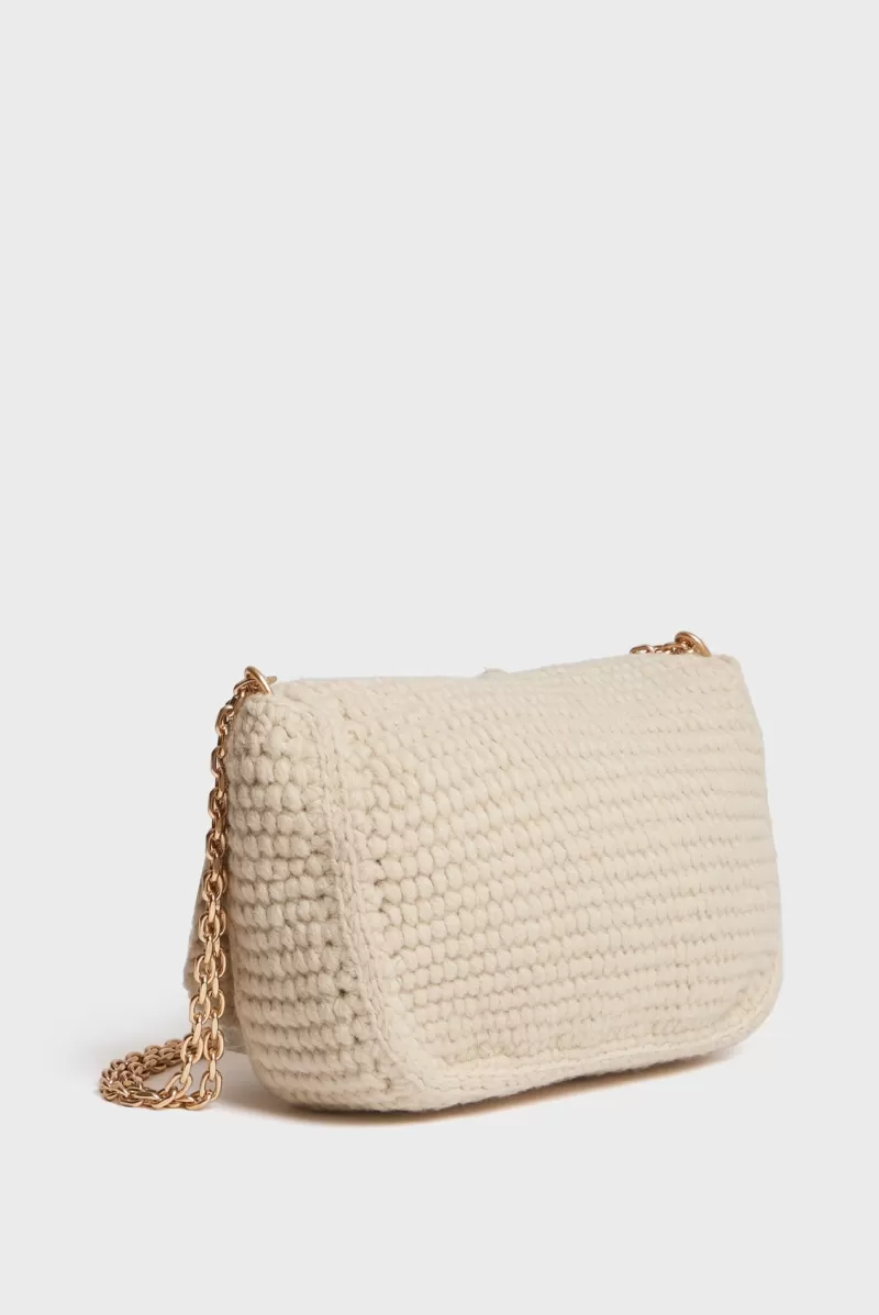 Wool crochet crossbody bag - ARCHIE | Gerard Darel Outlet